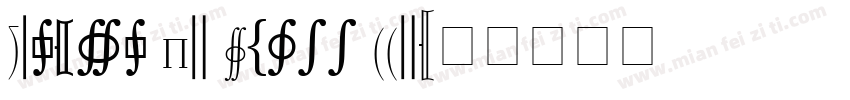 Quanta Pi Three SSi字体转换